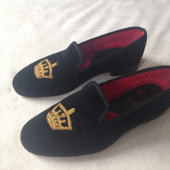 Carroll & Co Velvet Loafers - Picture 4 of 7